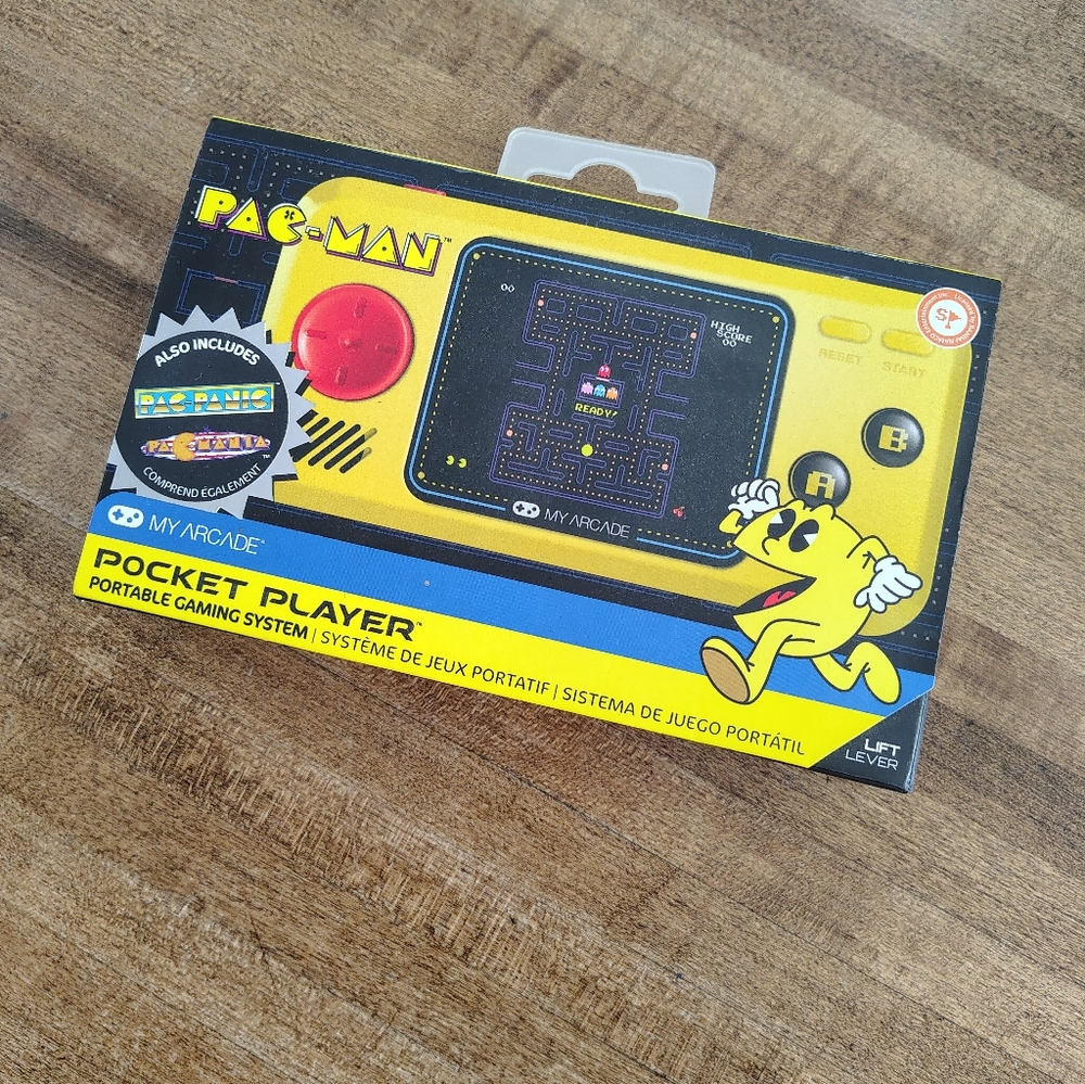 My Arcade Pocket Player Handheld Game Console Pac-Man - Picture 7 of 10